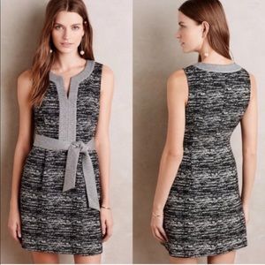 Anthropologie Tabitha Mail Gray Dress